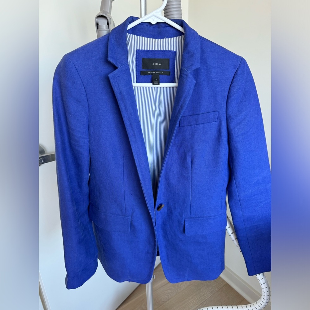 J. Crew Linen Blazer